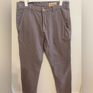 Men’s gray chinos